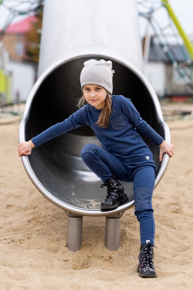 Merino  wool leggings for children - MeriTales image 2