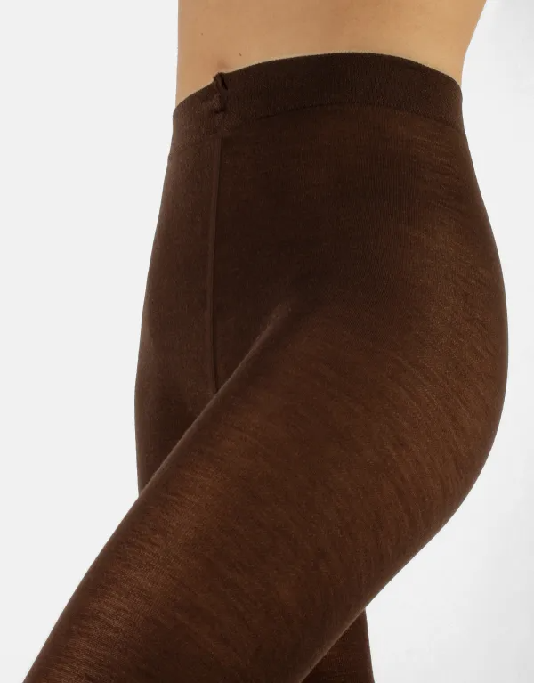 Merino wool tights - Calzitaly image 1