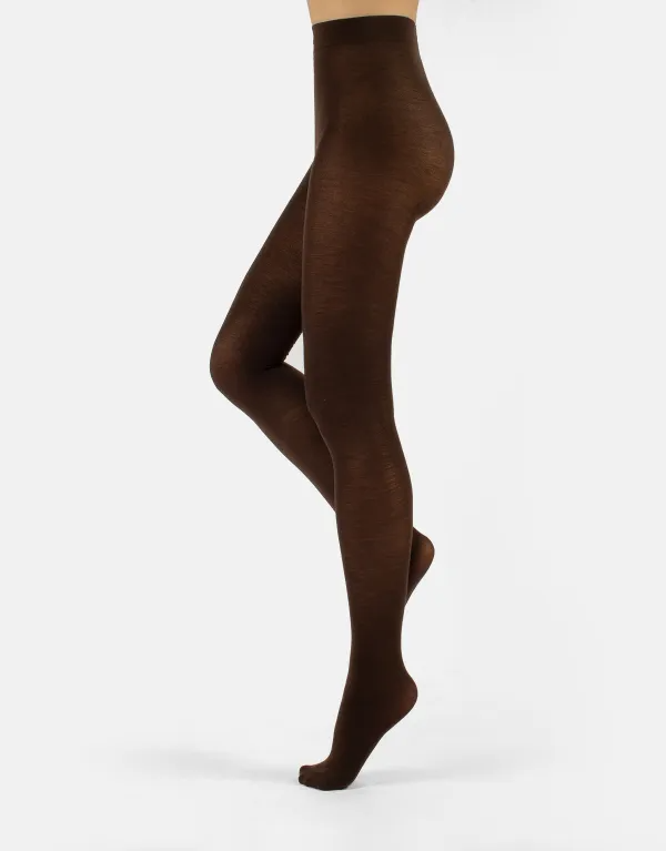 Merino wool tights - Calzitaly image 2