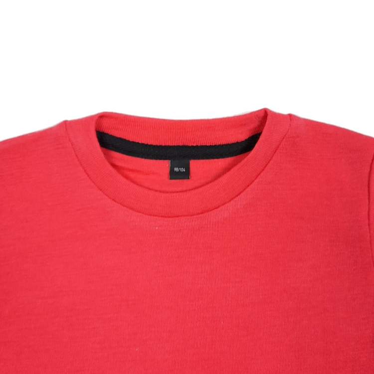 Kids t-shirt merino wool  rose - Good Wool image 2