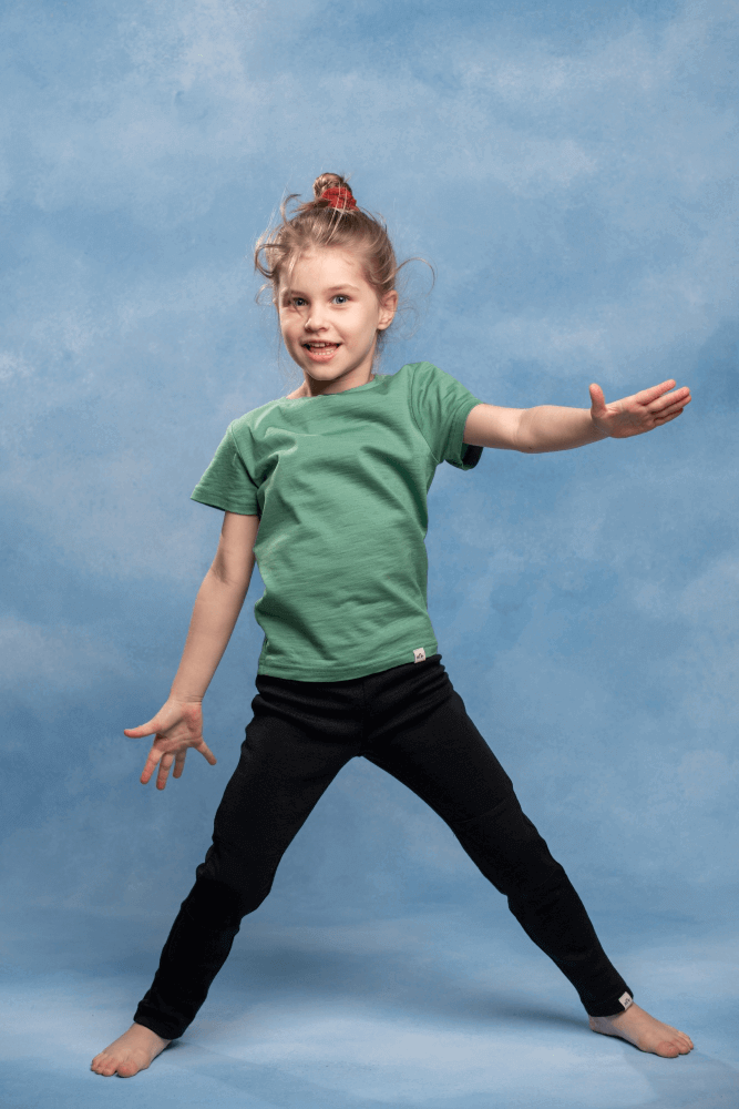 Merino  wool leggings for children - MeriTales image 1