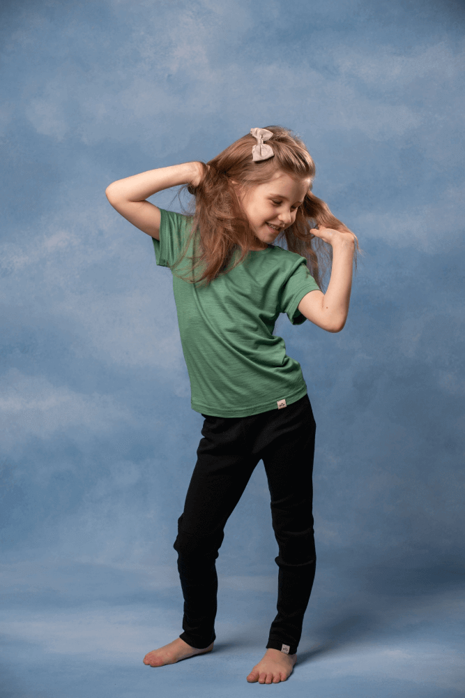 Merino  wool leggings for children - MeriTales image 2