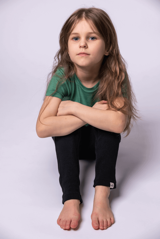 Merino  wool leggings for children - MeriTales image 4