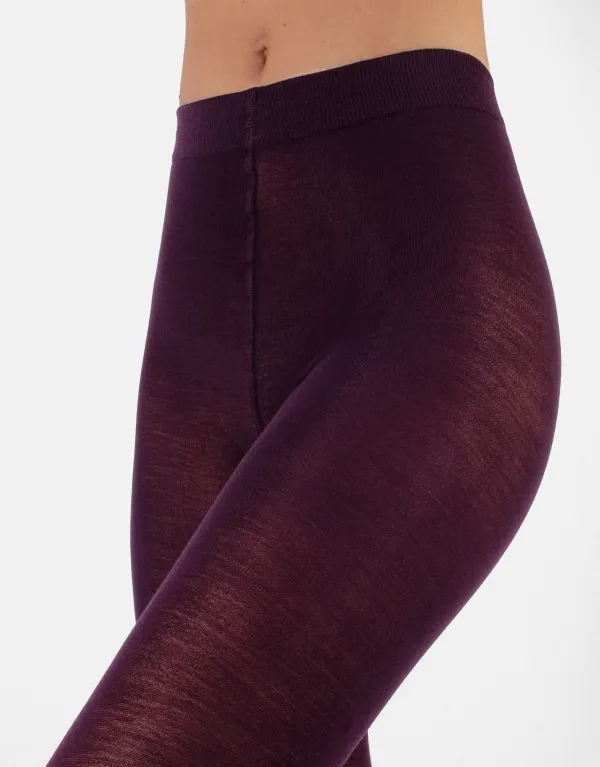 Merino wool tights - Calzitaly image 1