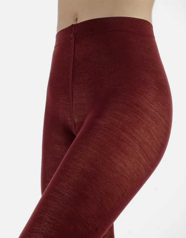 Merino wool tights - Calzitaly image 1