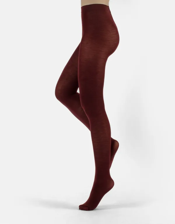 Merino wool tights - Calzitaly image 2