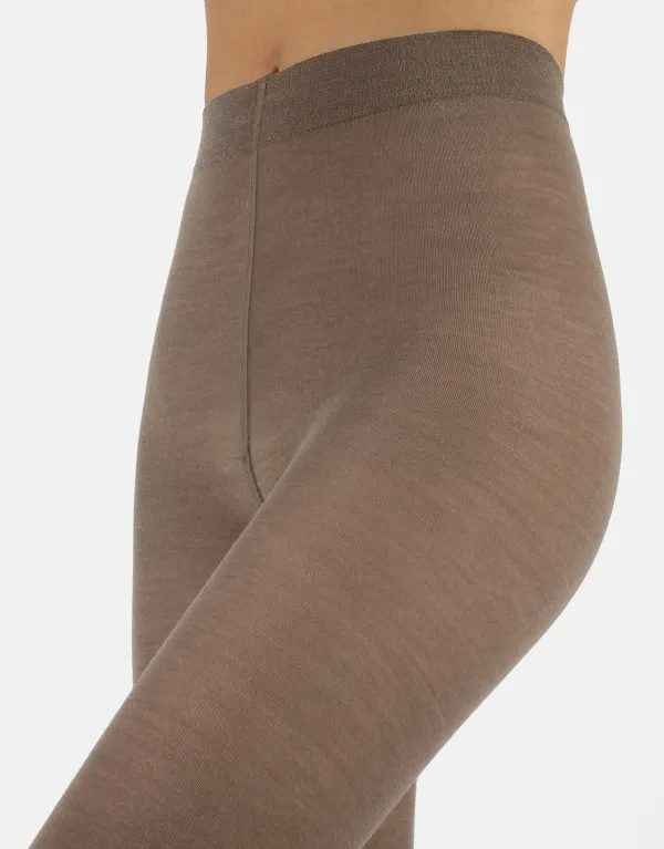 Merino wool tights - Calzitaly image 1