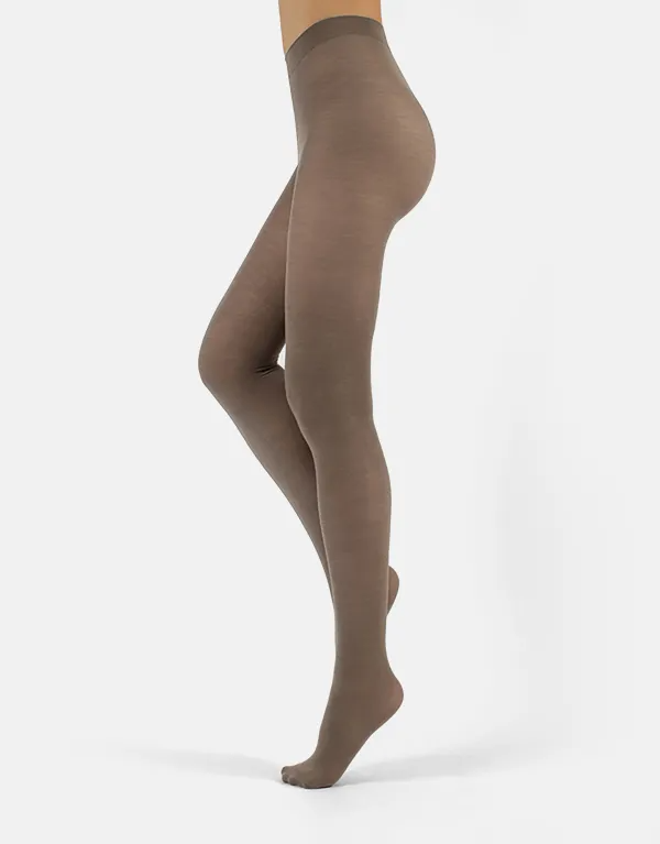 Merino wool tights - Calzitaly image 3